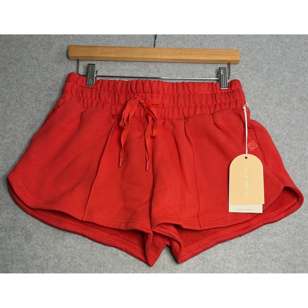 Blogilates Marshmallow Dolphin Shorts in Red - XS
